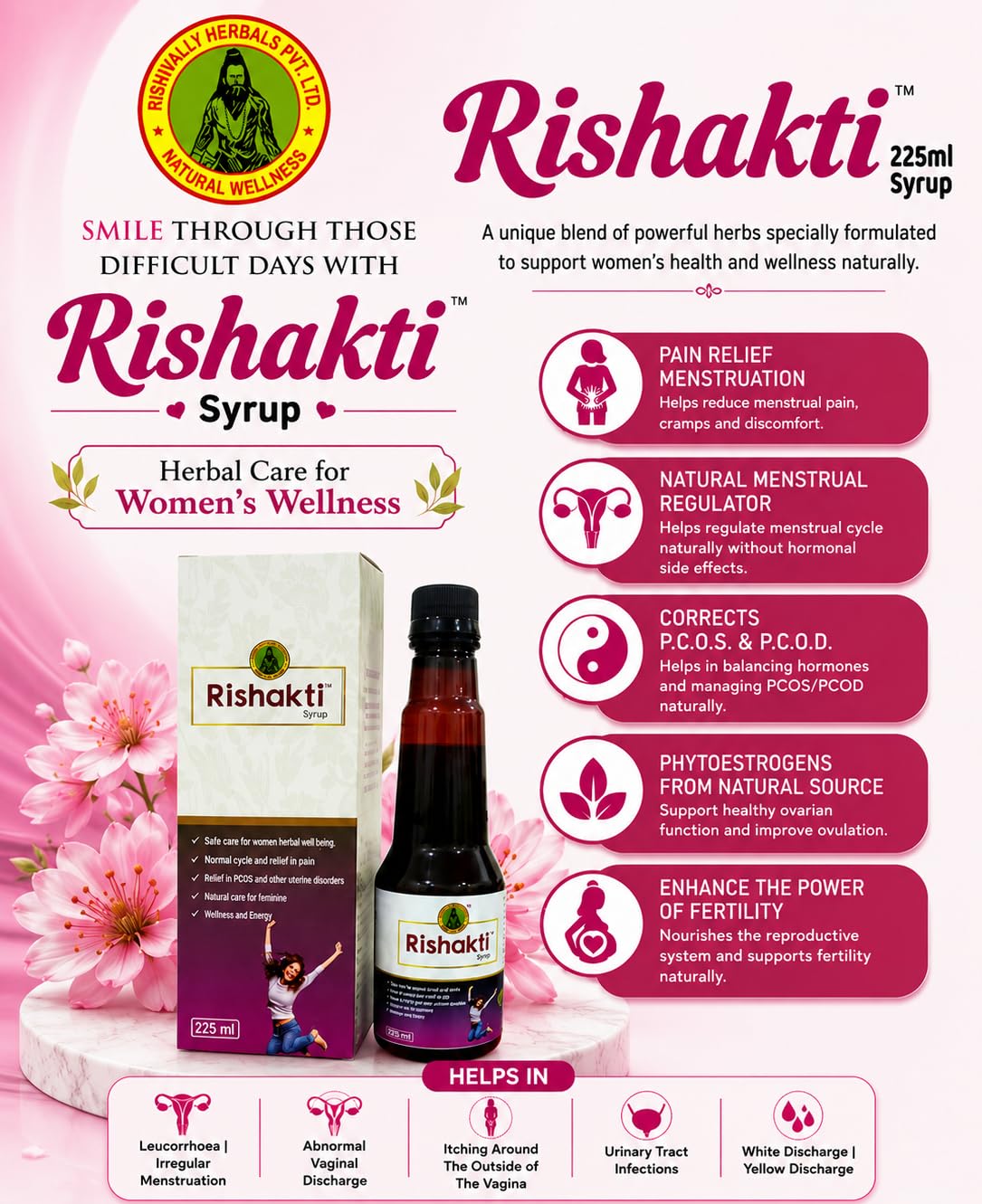Rishakti Syrup Ayurvedic Tonic for Strength, Immunity and Health Improvement - Image 6